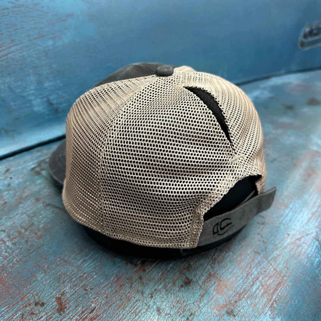 “Yes, It Is Cool” Pony Tail Hat (Women’s Fit) Gray - Image 2